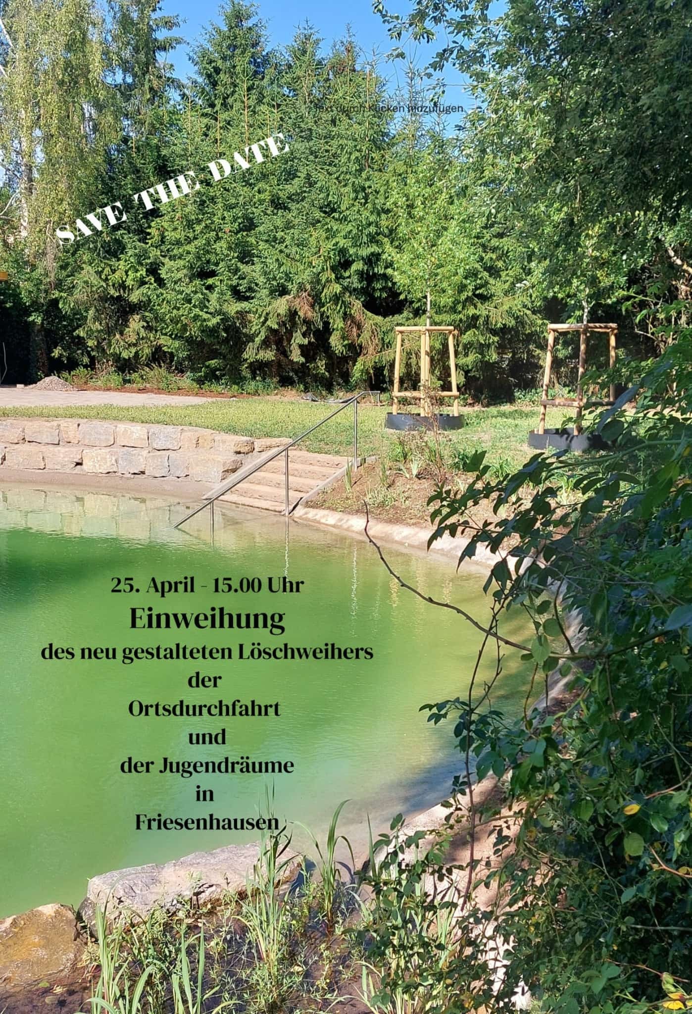 Einweihung Ortsdurchfahrt Friesenhausen u.a.