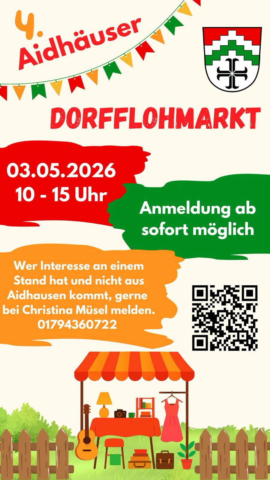 Dorfflohmarkt Aidhausen 03.05.26